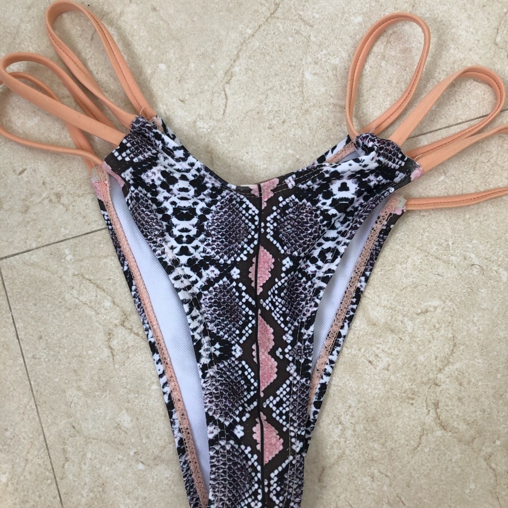 Snake Print bottom!
